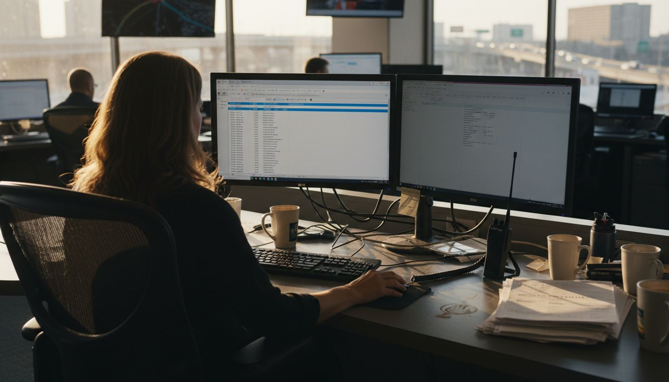 Dispatcher manages freight shipments technology