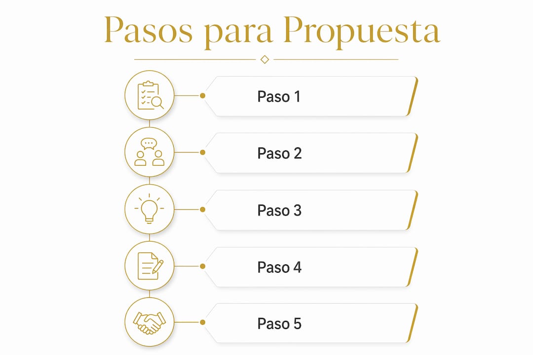 Infografía: guía práctica para definir tu propuesta de valor paso a paso