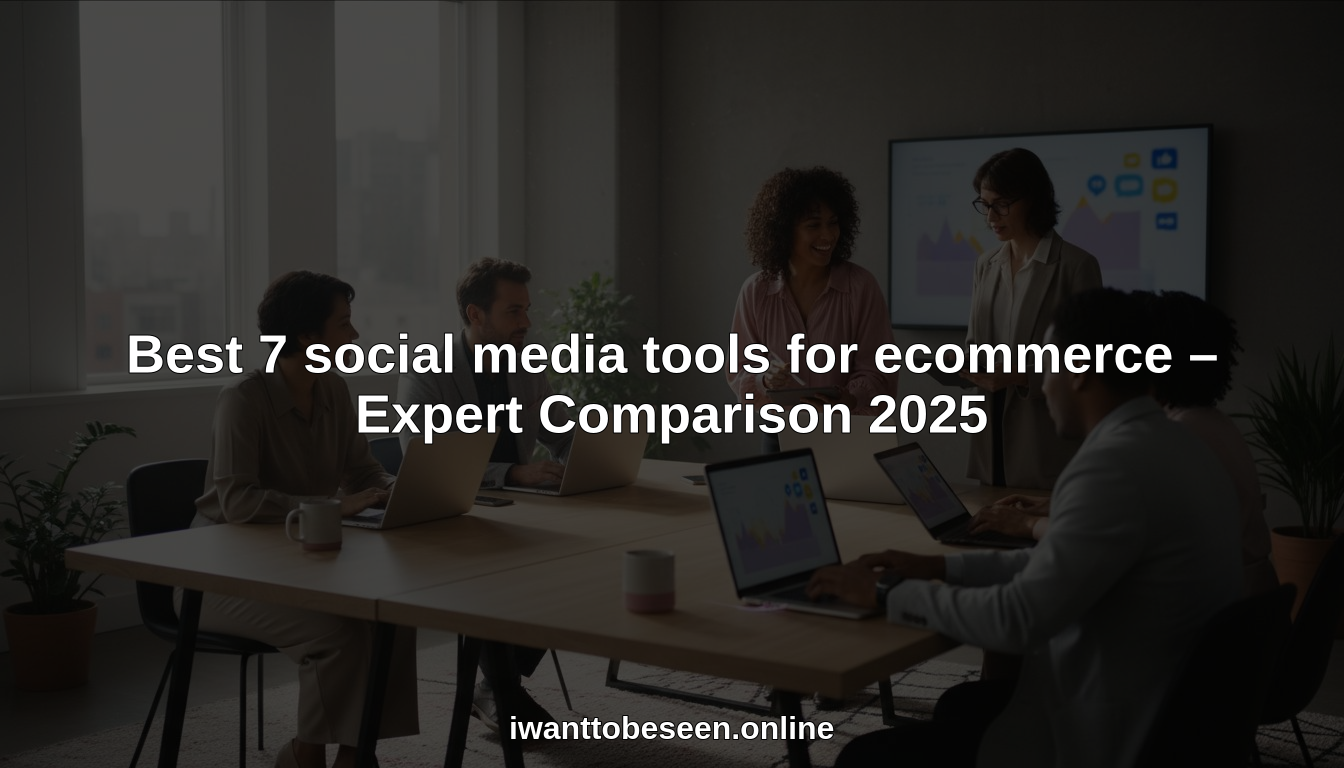 social media tools for ecommerce hero header image
