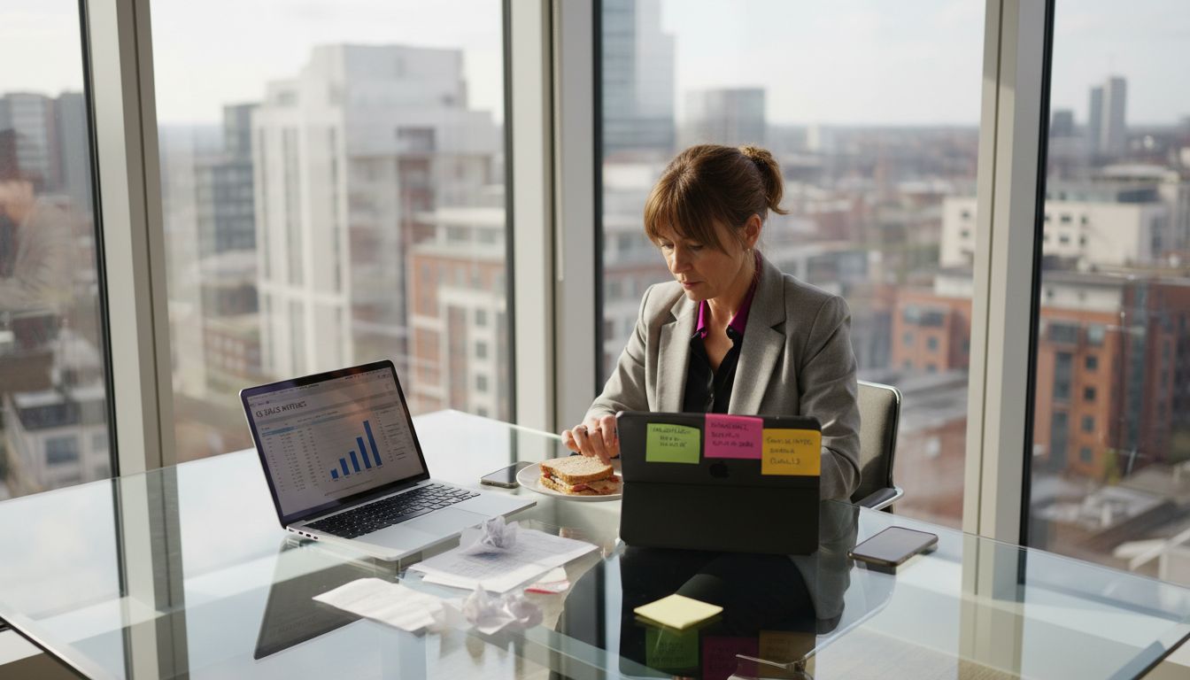 Ecommerce manager working on omnichannel strategy