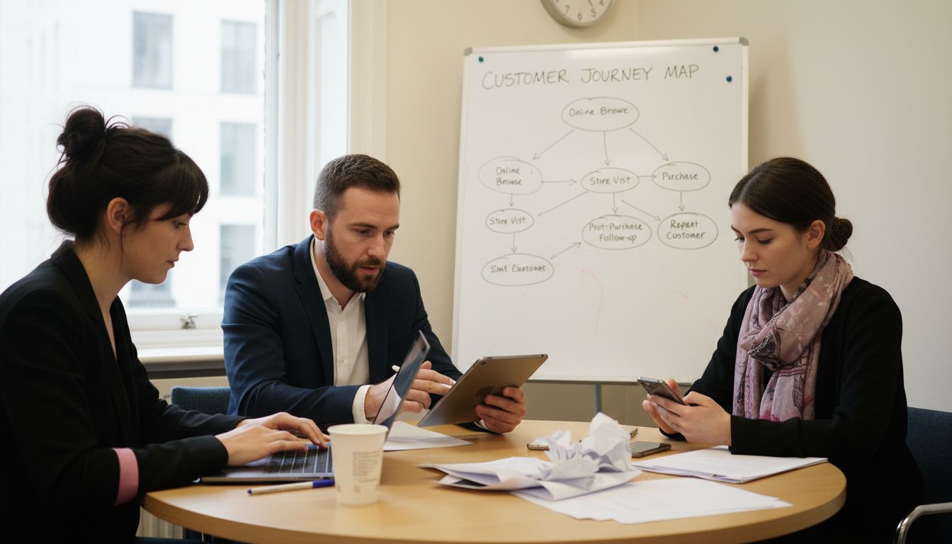 Retail team discusses omnichannel collaboration