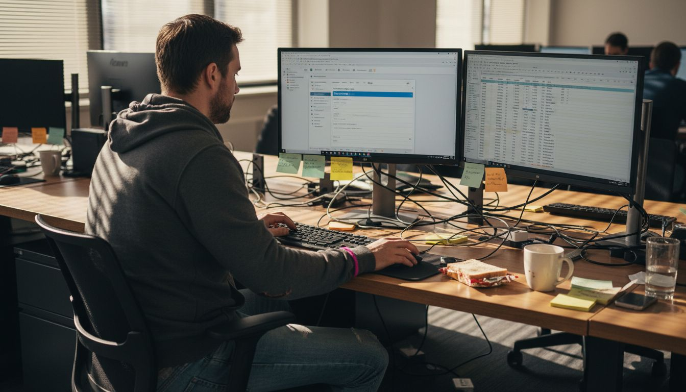 Marketer configuring dayparting ad schedule