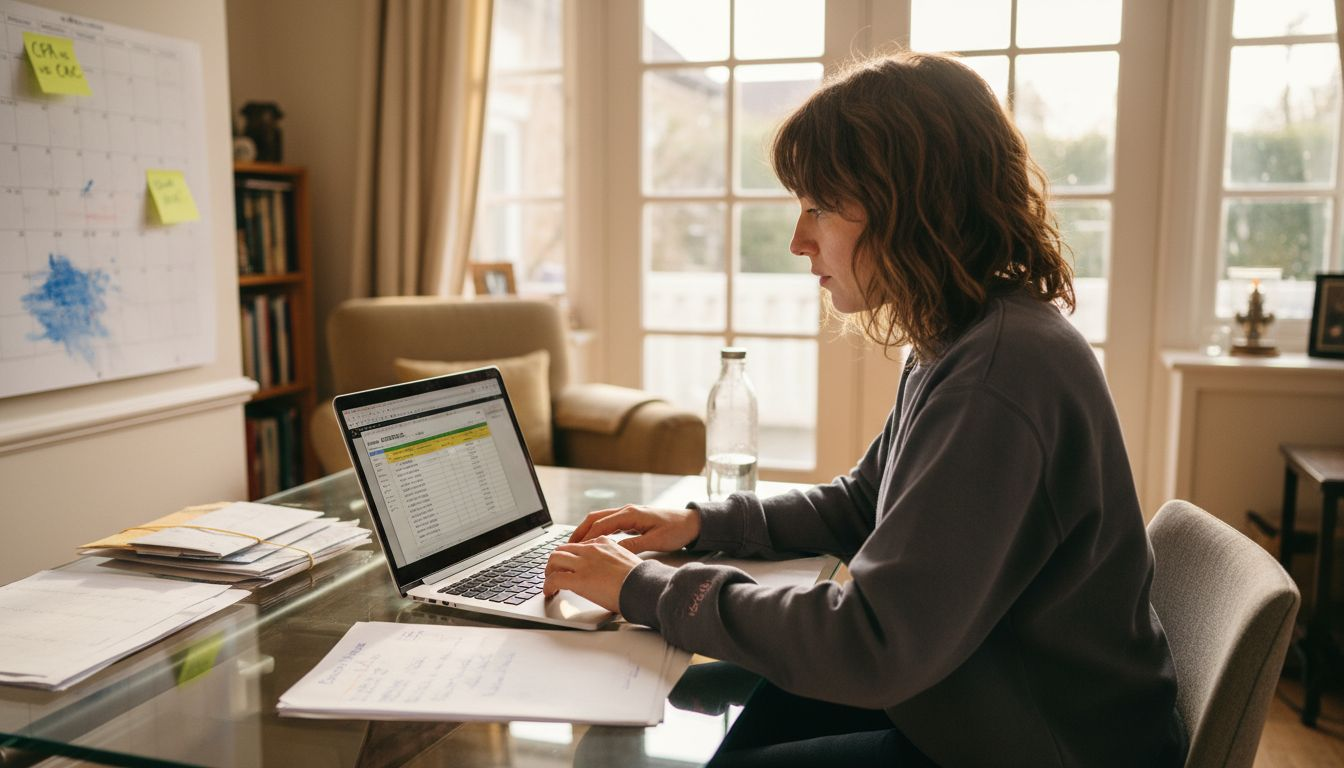 Entrepreneur tracks acquisition costs spreadsheet