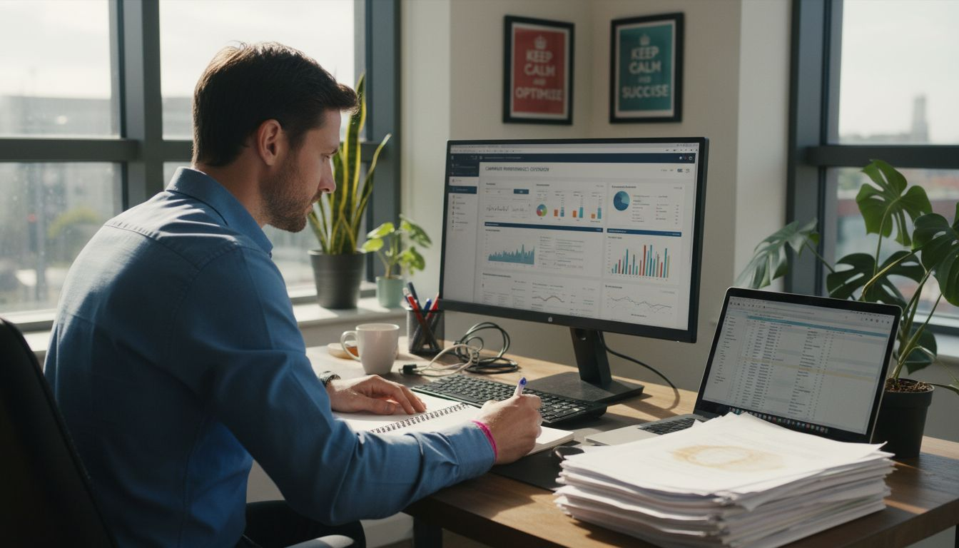 UK marketer working on ecommerce PPC campaign