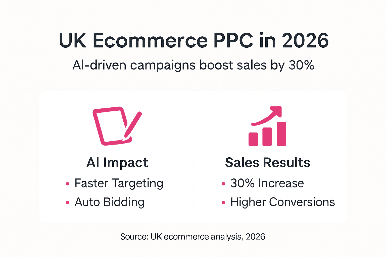 Infographic UK PPC sales boost overview