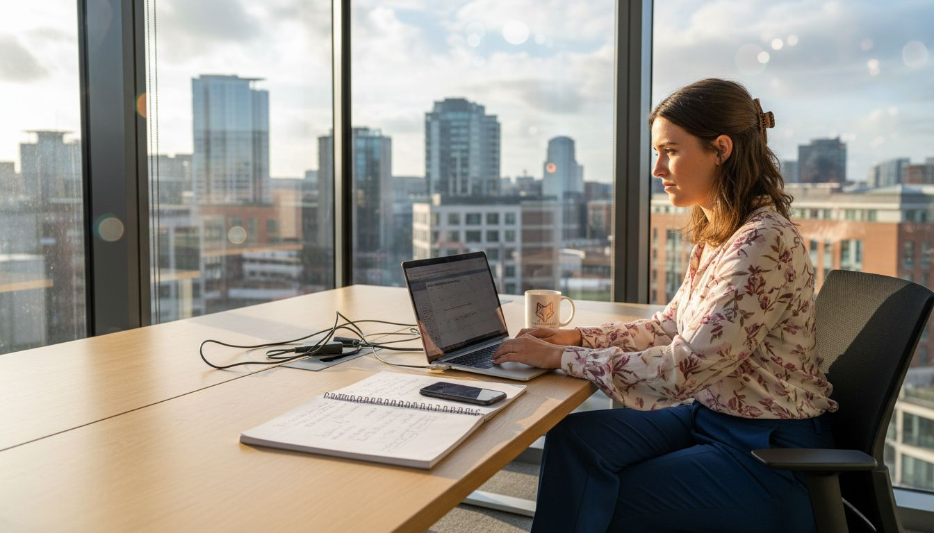 E-commerce manager planning link outreach