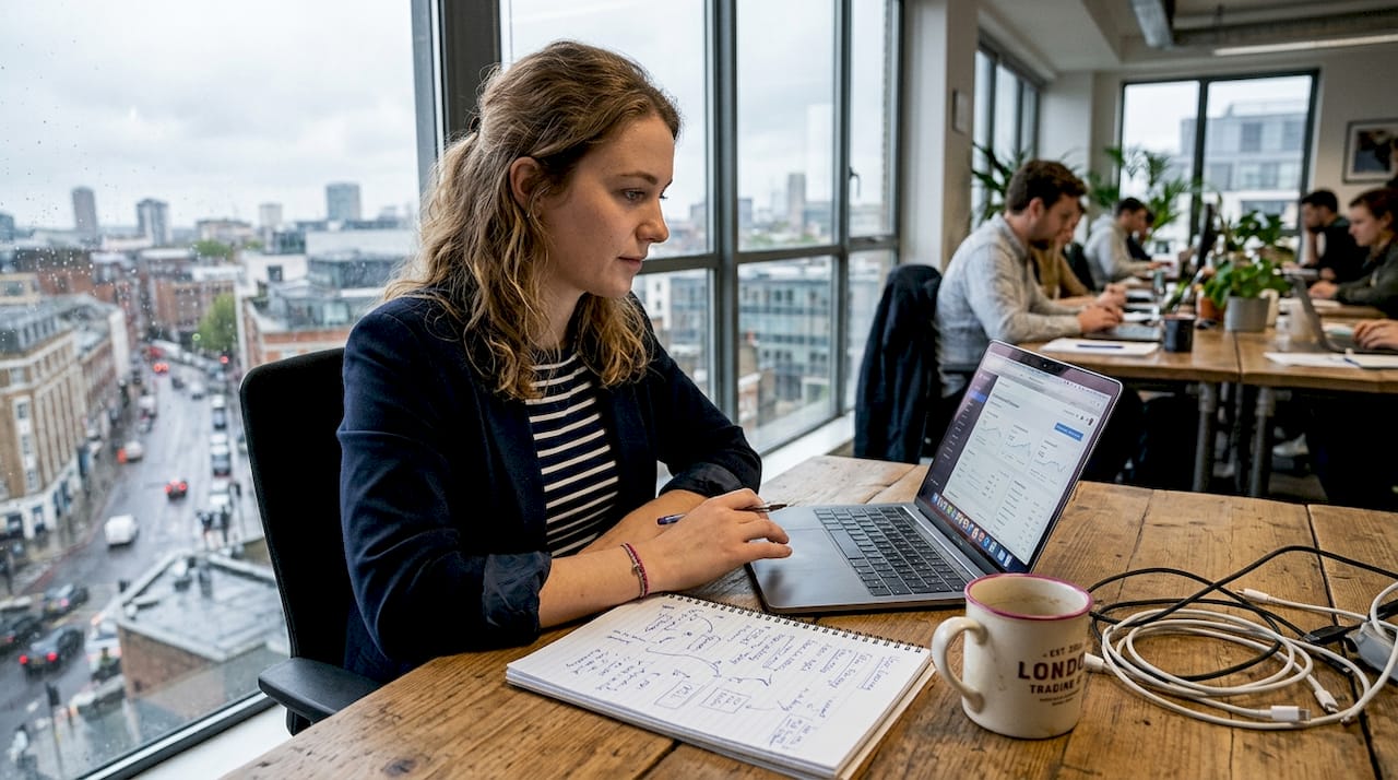 Ecommerce marketer reviewing zero click search strategy