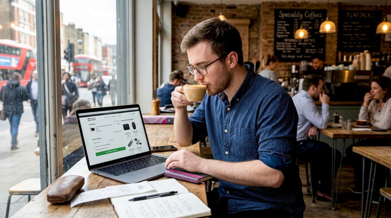 Shopper considering online bundle recommendations