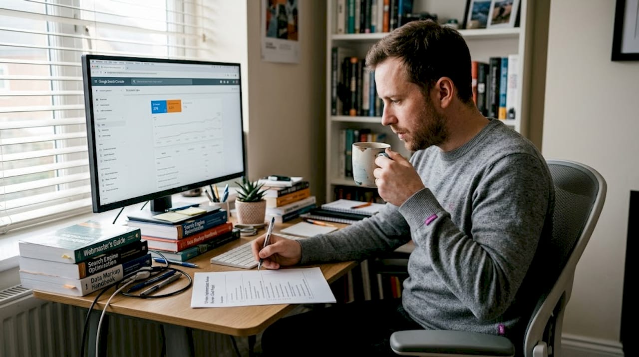 SEO specialist auditing schema implementation