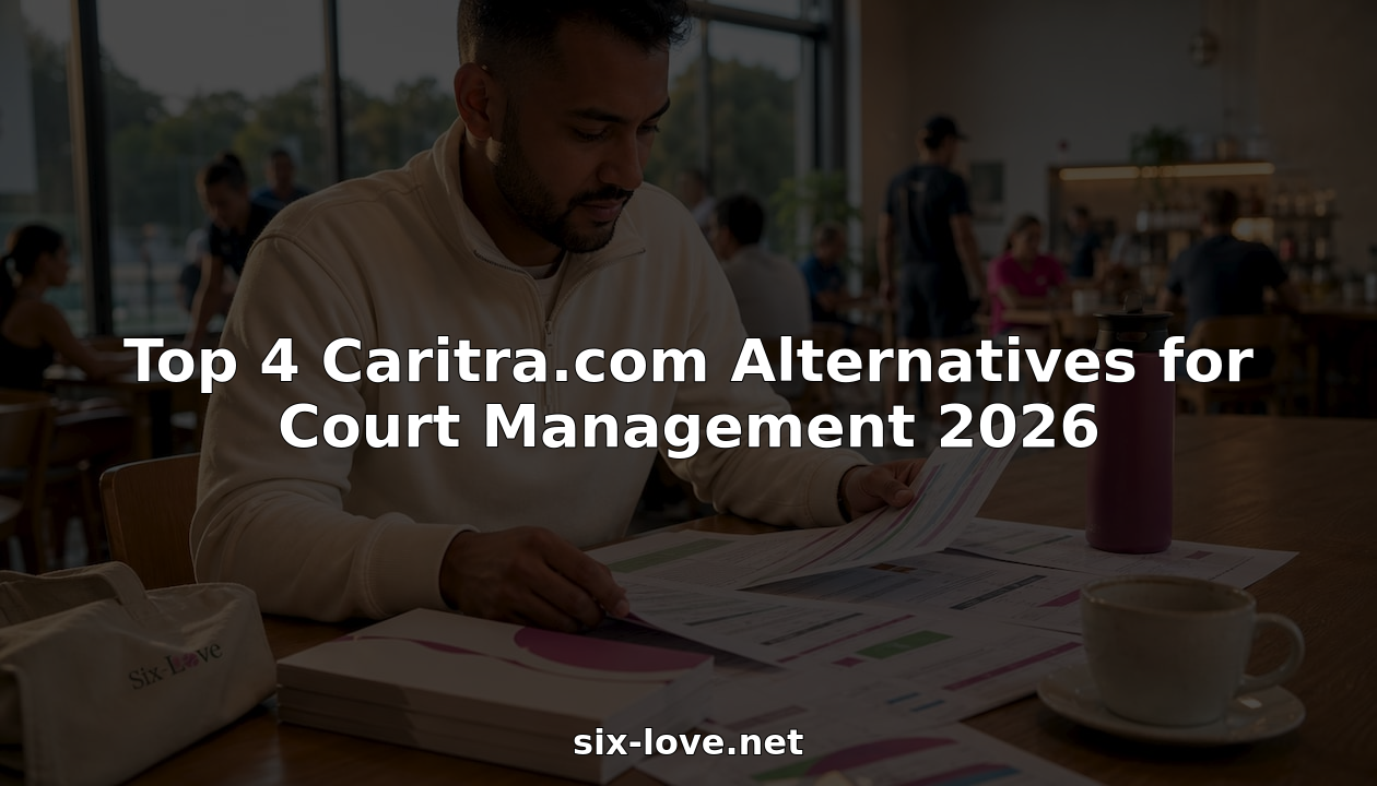 Sports club manager comparing court management options
