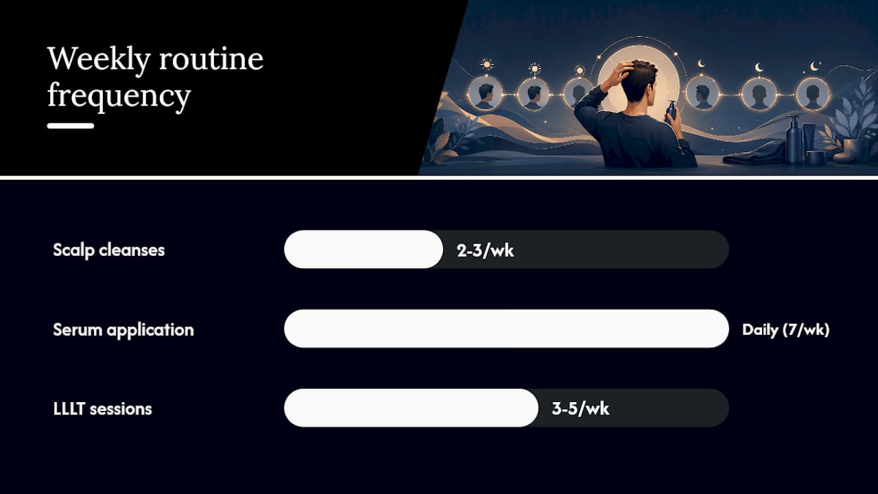 A simple daily and weekly routine you can follow — overview diagram