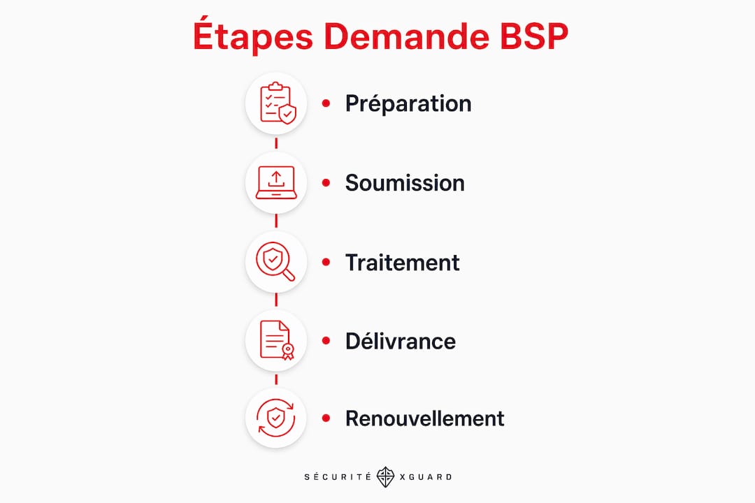 Les différentes étapes pour obtenir votre permis BSP en un coup d’œil