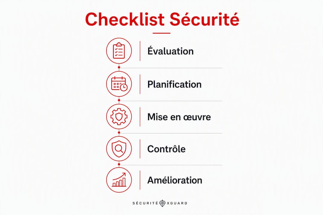 Infographie : les étapes clés pour garantir la sécurité dans votre entrepôt logistique