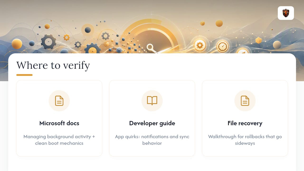 Where to verify these steps yourself — overview diagram