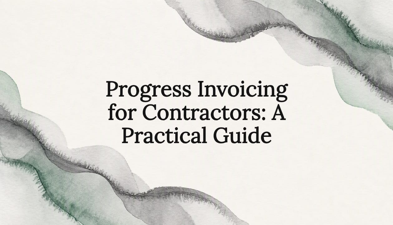 Progress Invoicing for Contractors: A Practical Guide