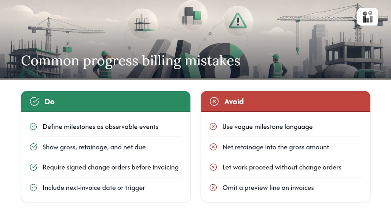 What most contractors get wrong about progress billing — overview diagram