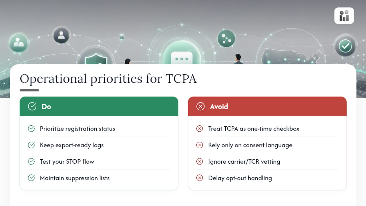 What Actually Matters in TCPA Compliance Right Now — overview diagram