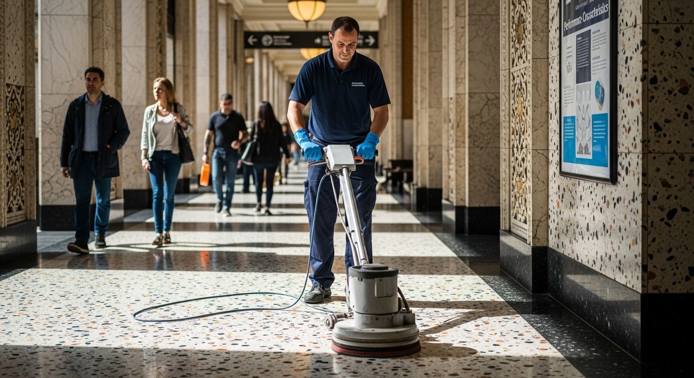 terrazzo tile public space durability