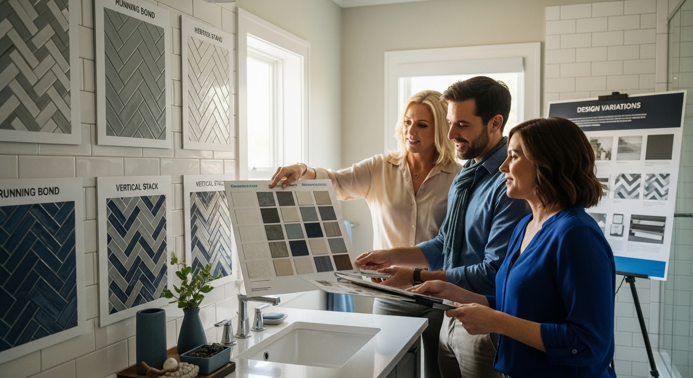 subway tile pattern design variations