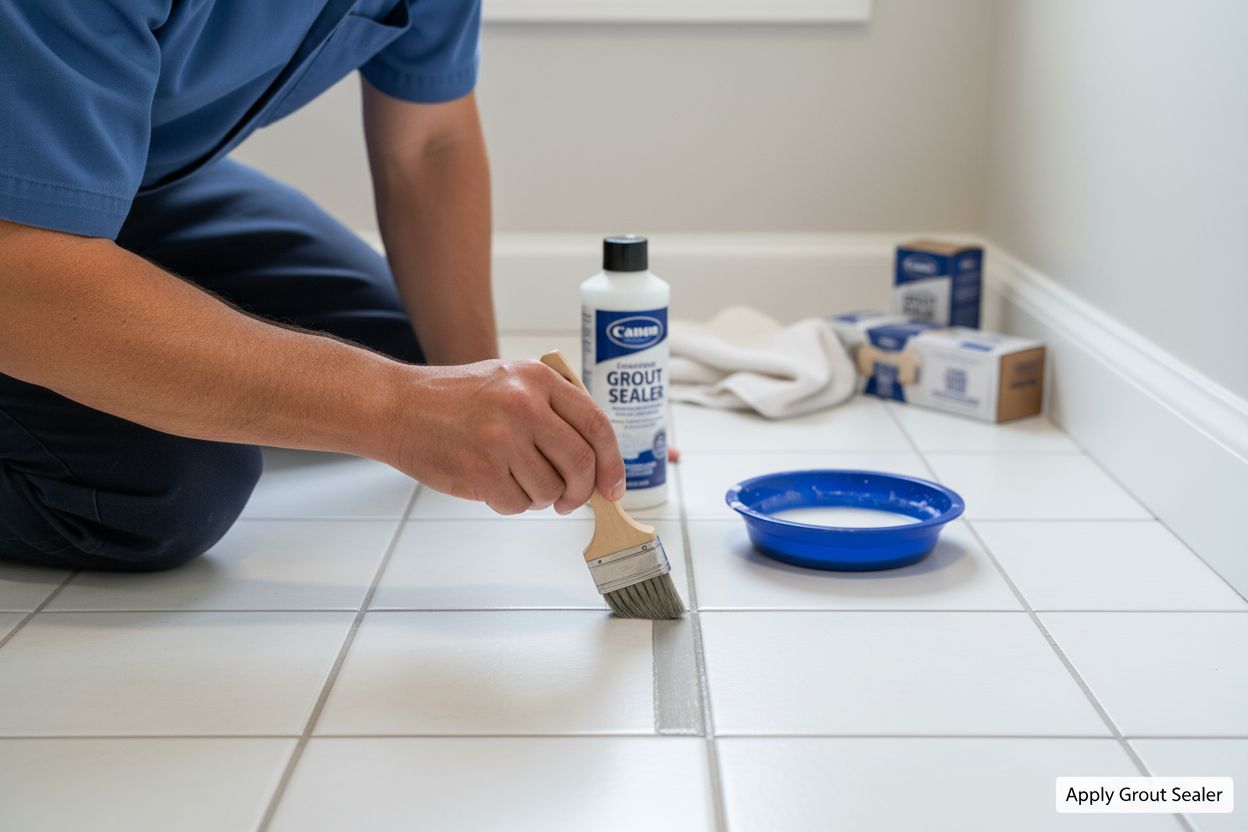 apply grout sealer how-to