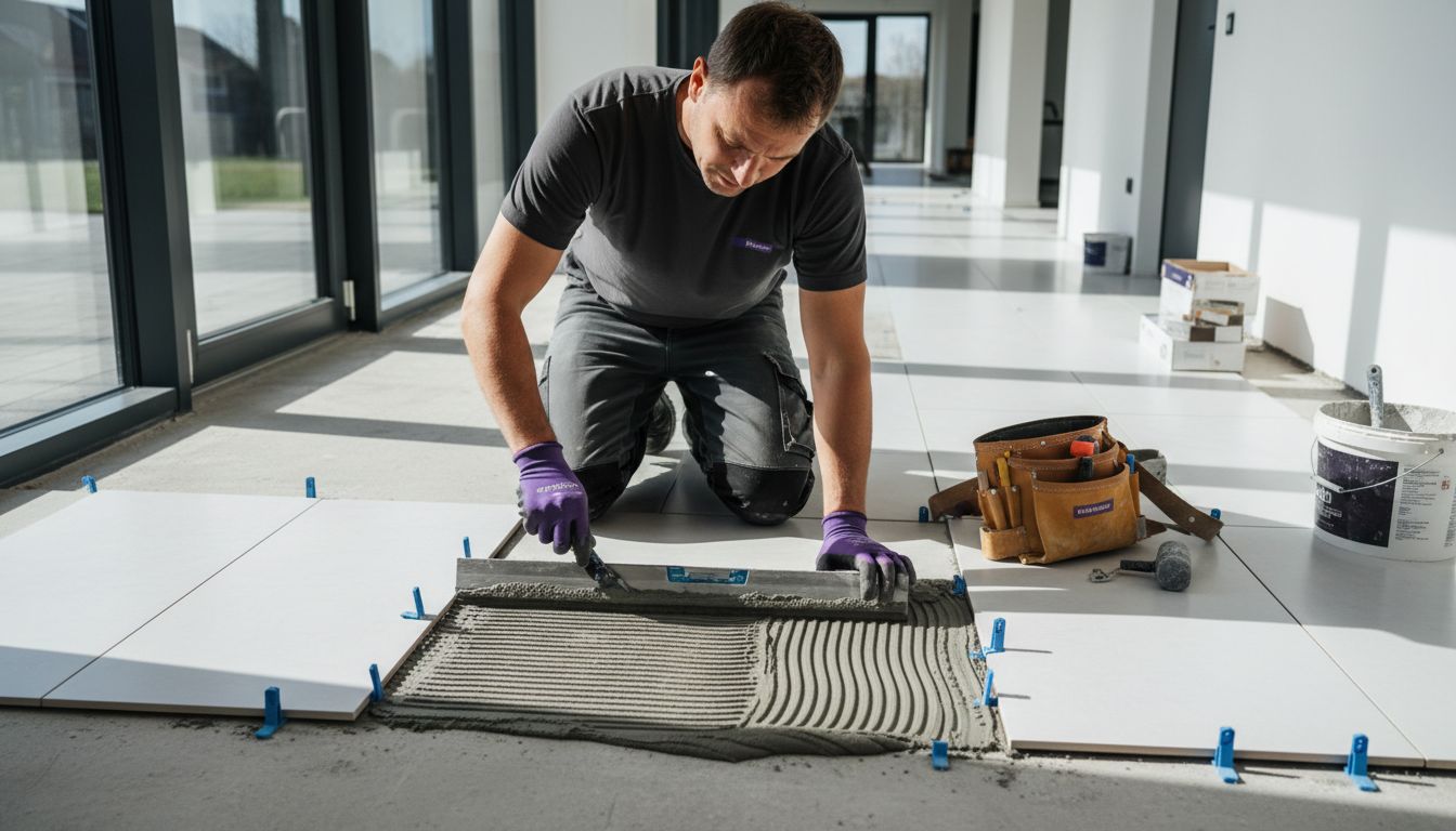 tile installation professional