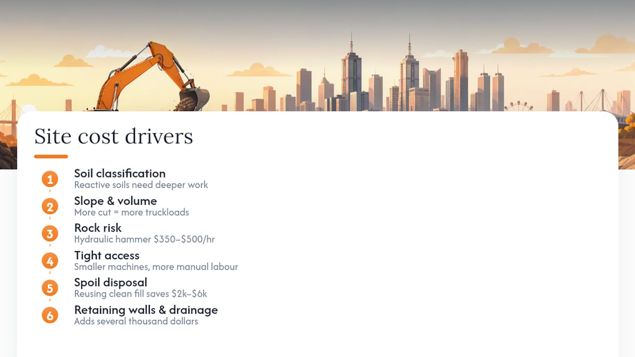 Six factors affecting site leveling costs
