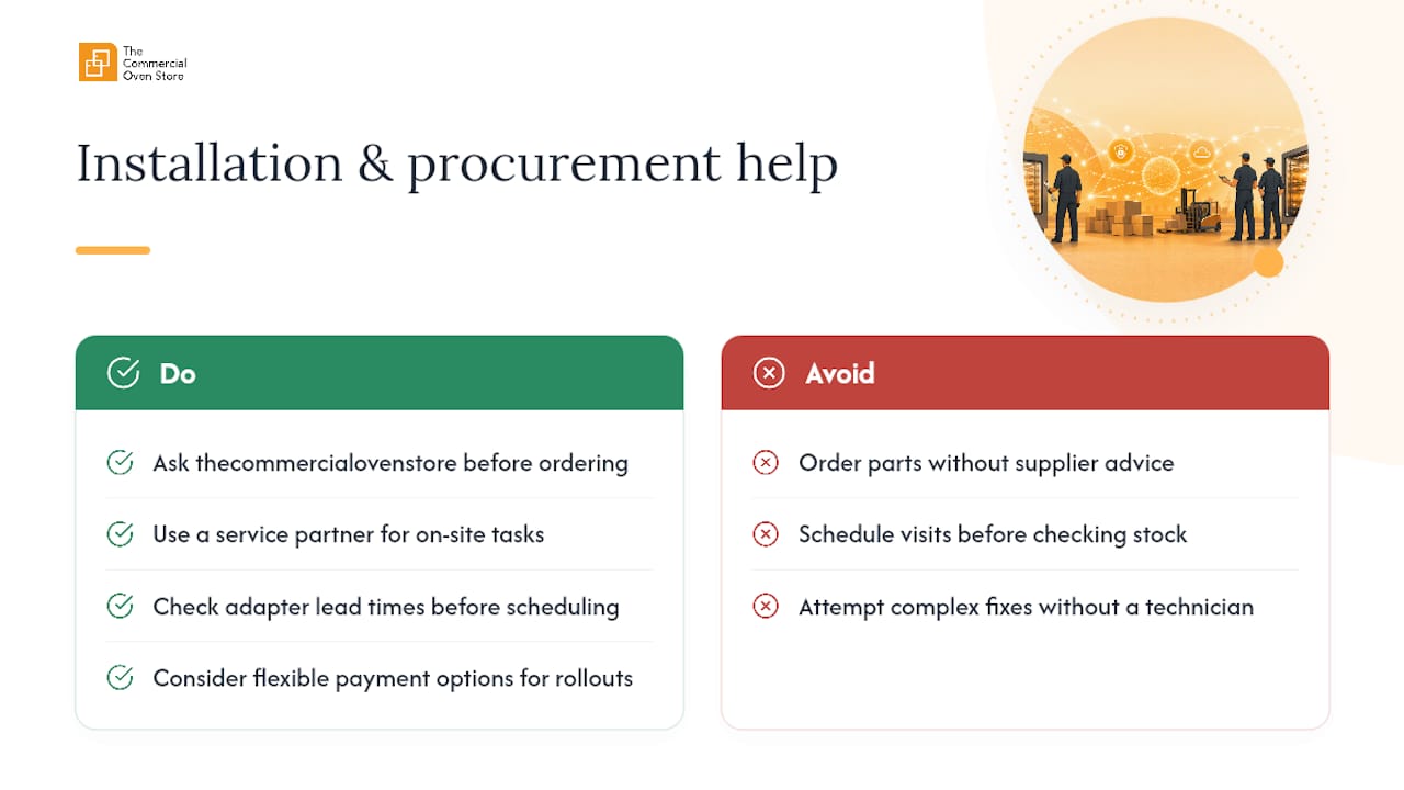 Who can help with RATIONAL installations and procurement? — overview diagram