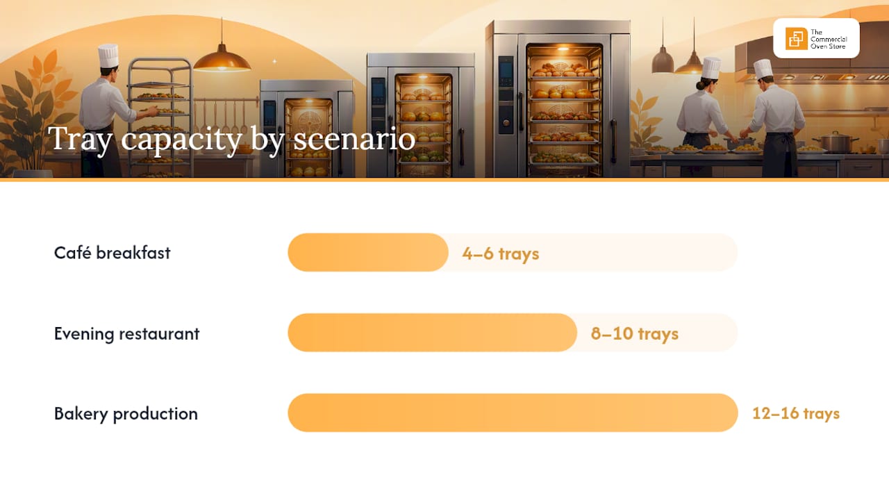 Matching capacity to your menu and peak covers — overview diagram