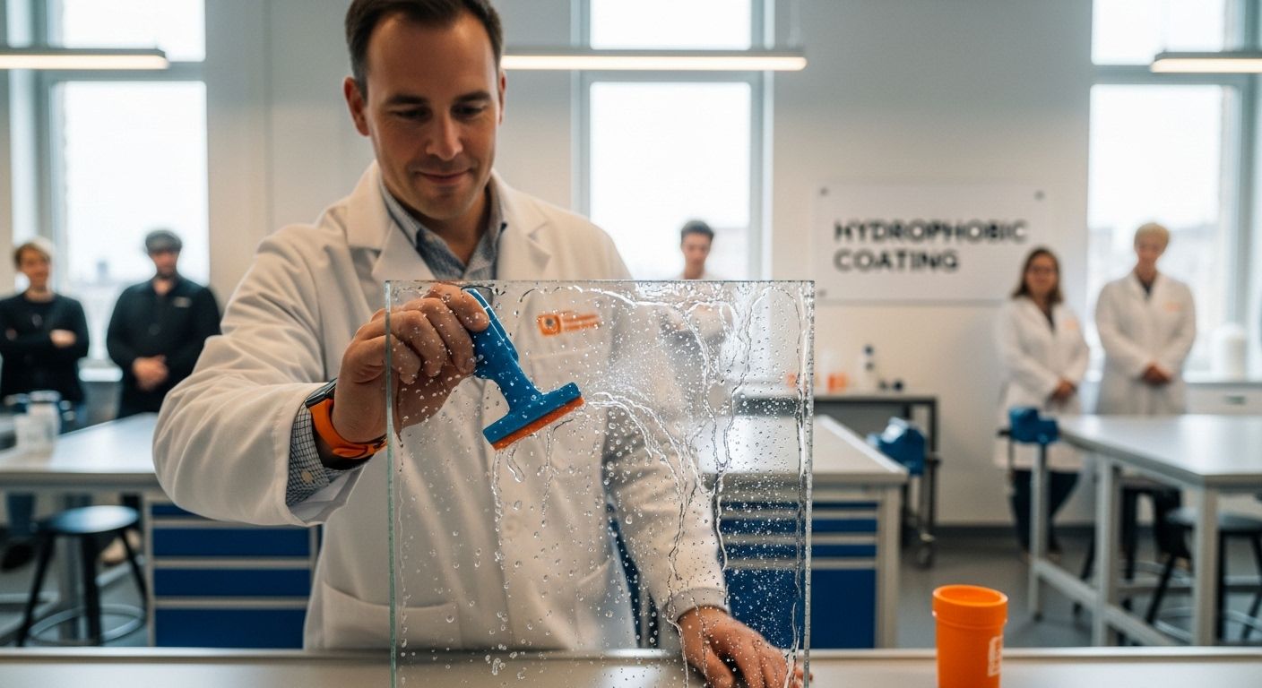 hydrophobic coating application