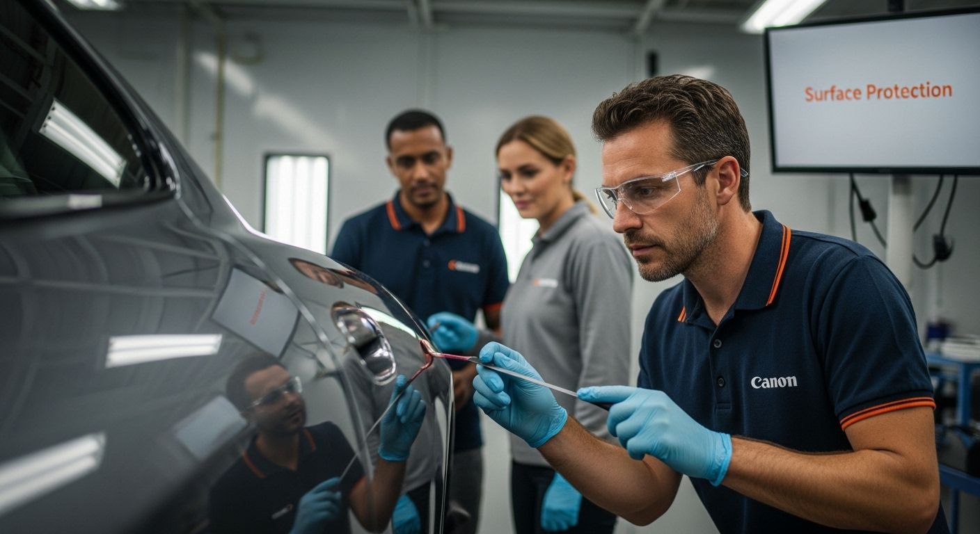 automotive topcoat inspection