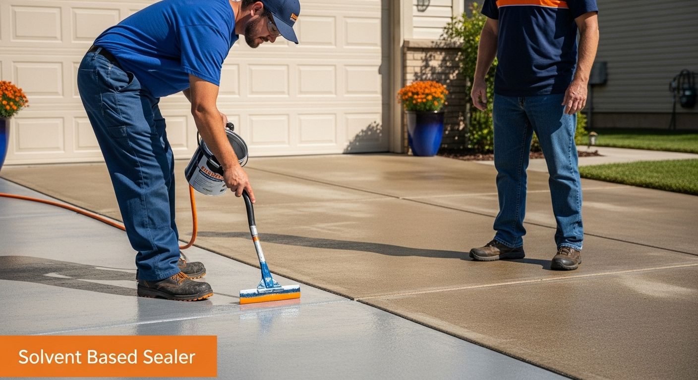 solvent based sealer application