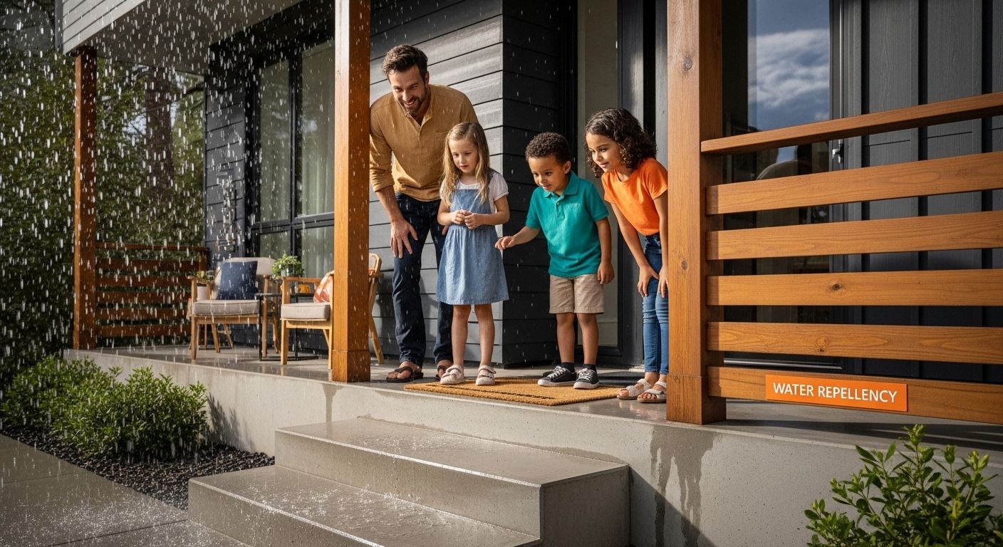 water repellency real life