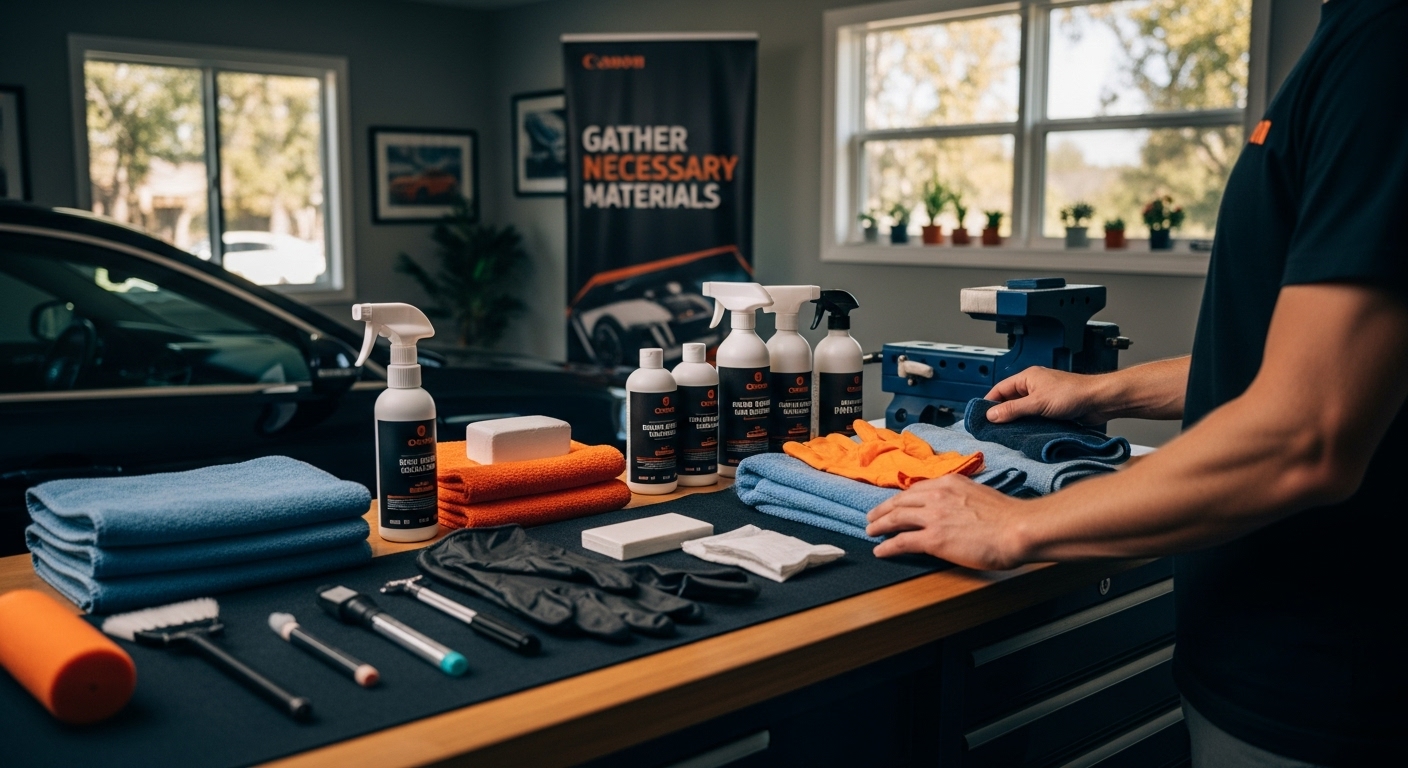 gathering glass coating materials