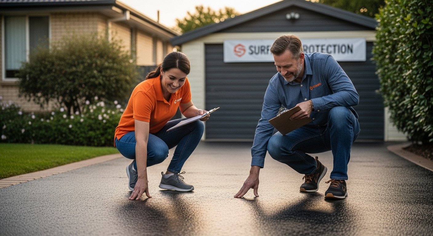sealed driveway maintenance