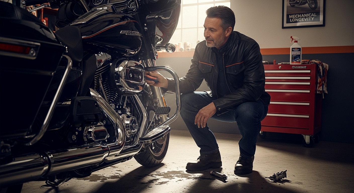 motorcycle maintenance cleaner benefits