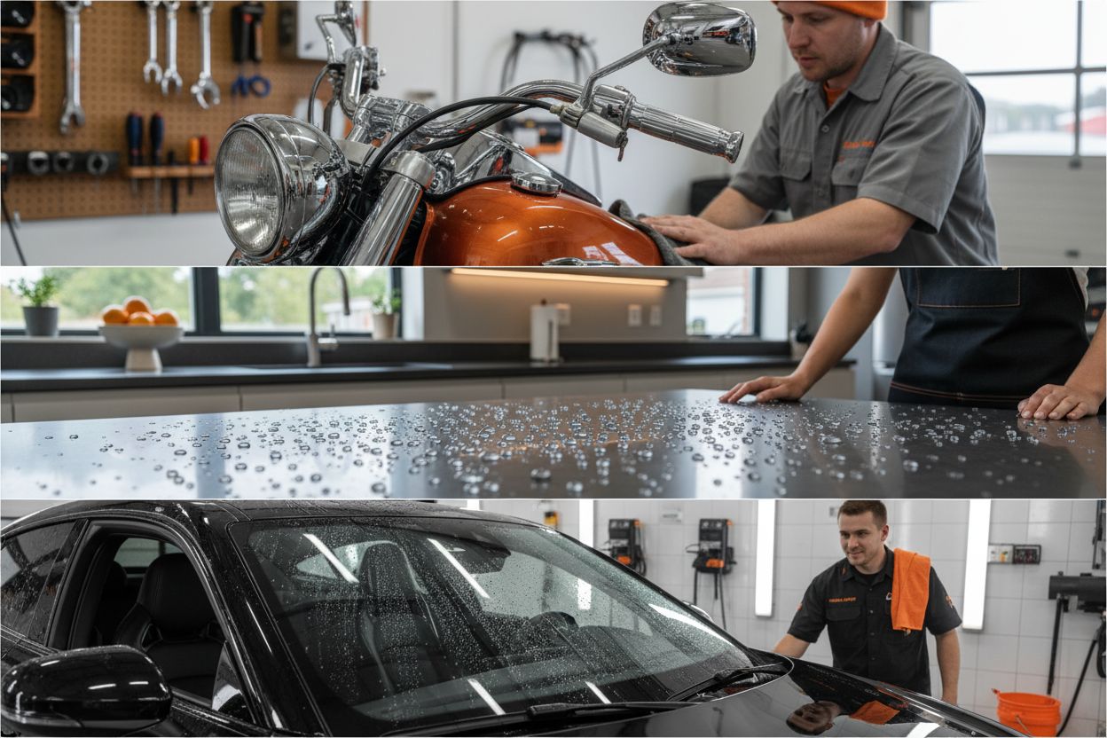 detailing coating surfaces