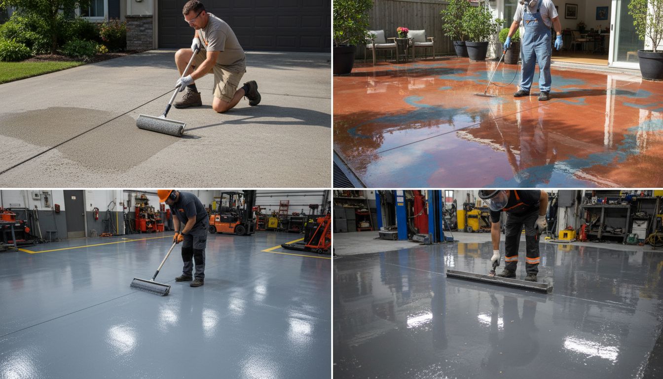concrete sealer types