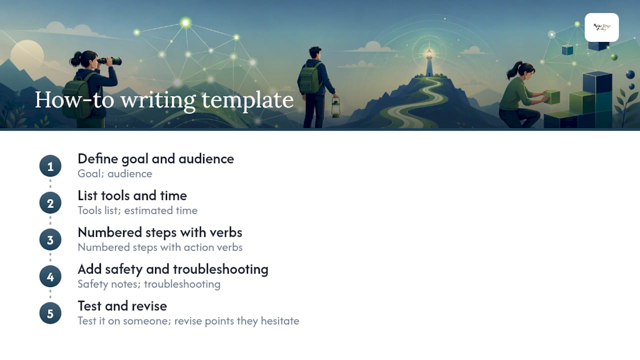 Diagram of how-to writing template elements
