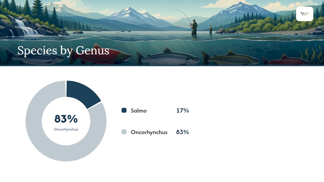Salmon species taxonomy comparison