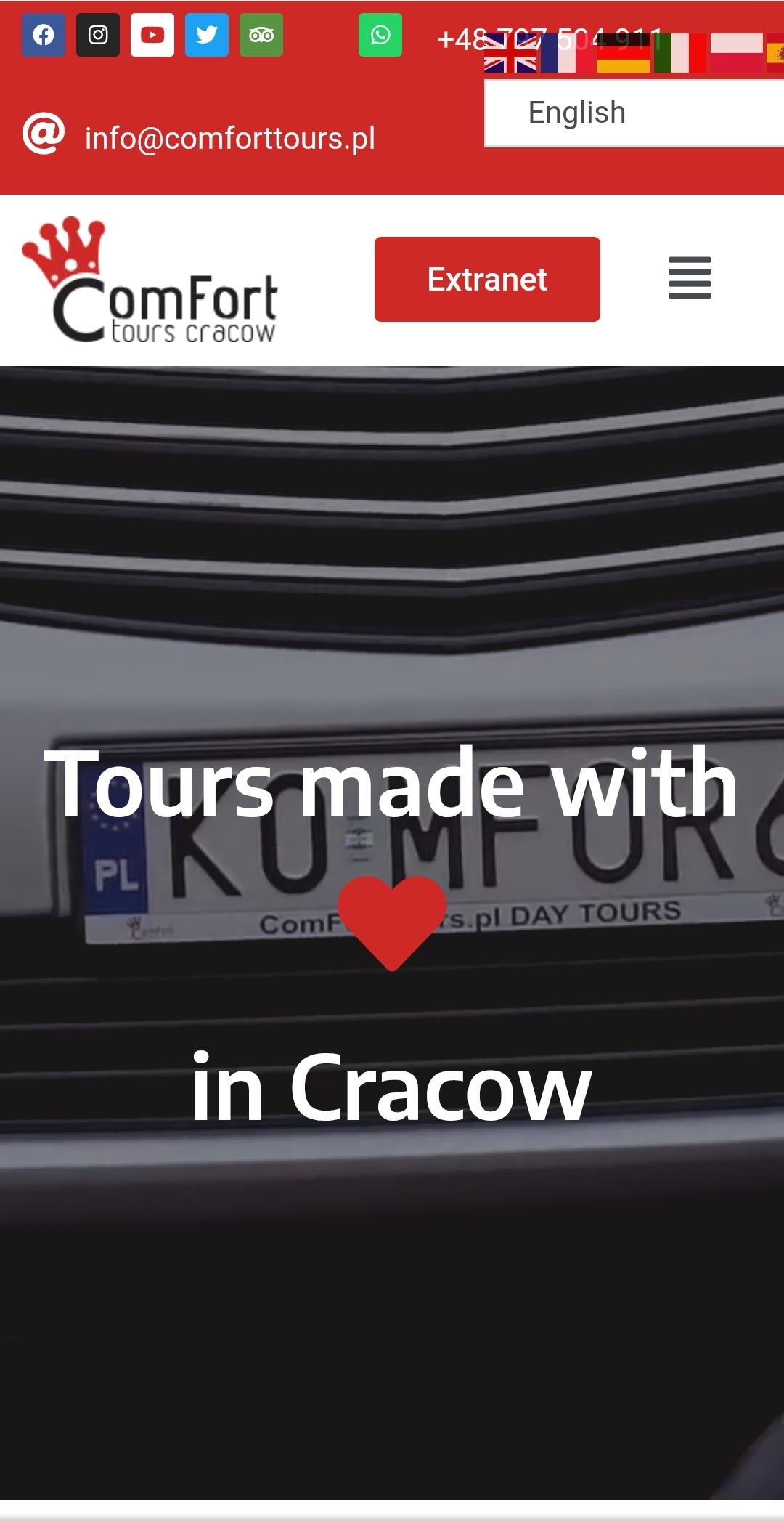 ComFort Tours Cracow