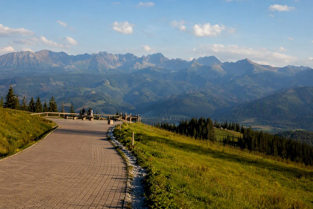 Tatra panorama from Gubałówka ridge