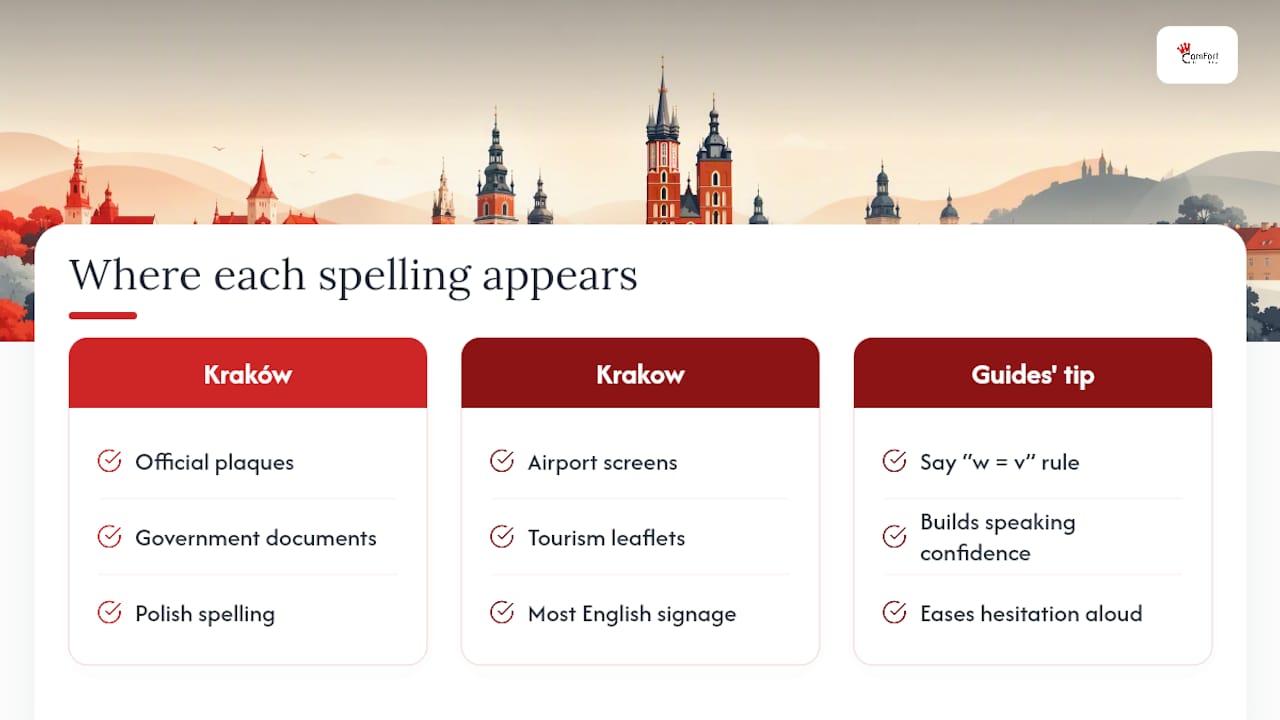 What years of guiding in Krakow actually teach you — overview diagram