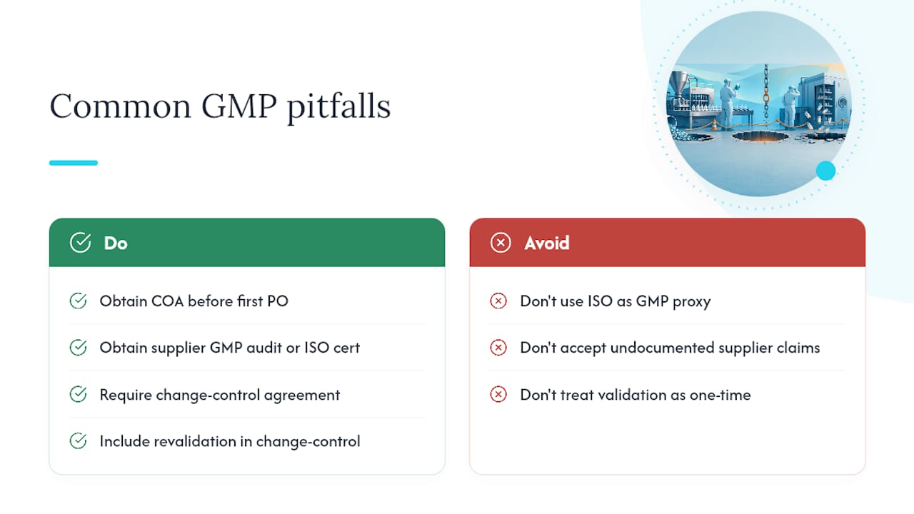 A practical perspective on common pitfalls — overview diagram
