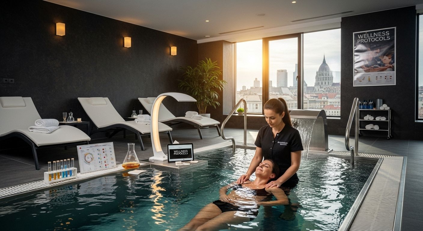 Hungary spa water therapy