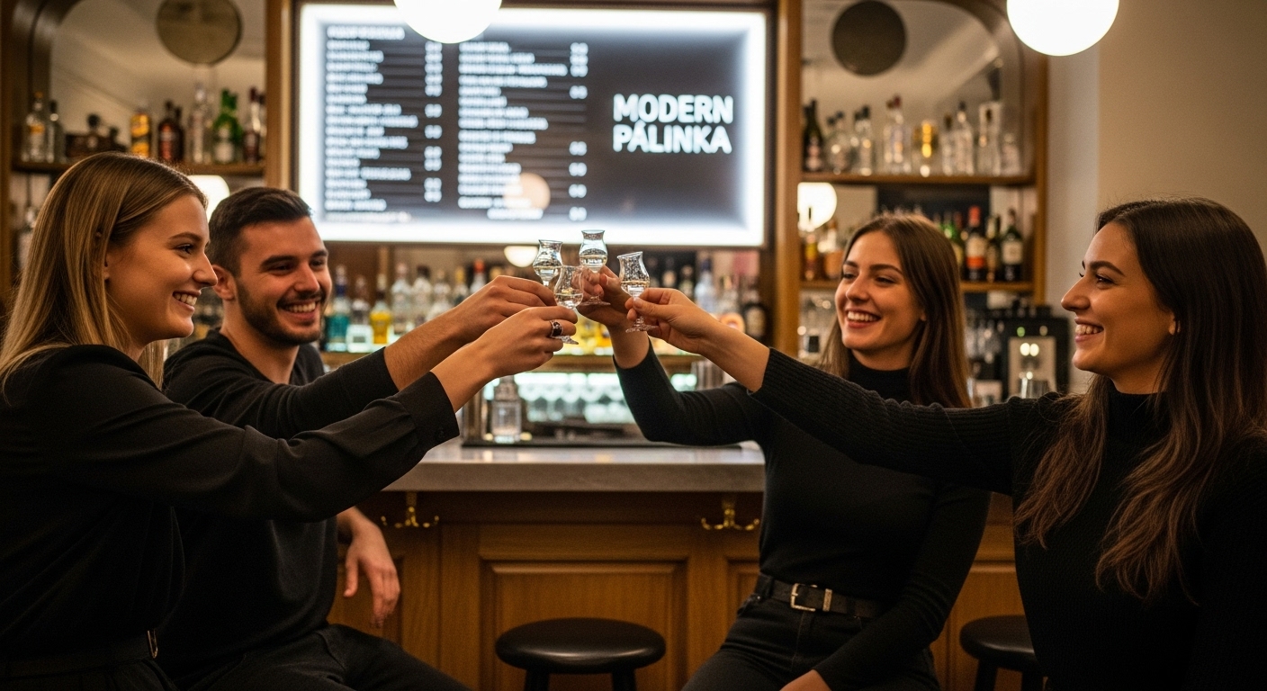 modern palinka bar Budapest