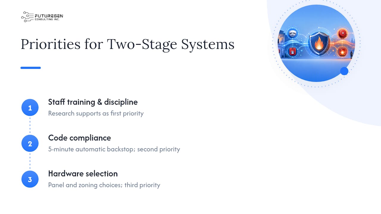 Why Building Managers Overrate the Panel and Underrate the Procedure — overview diagram