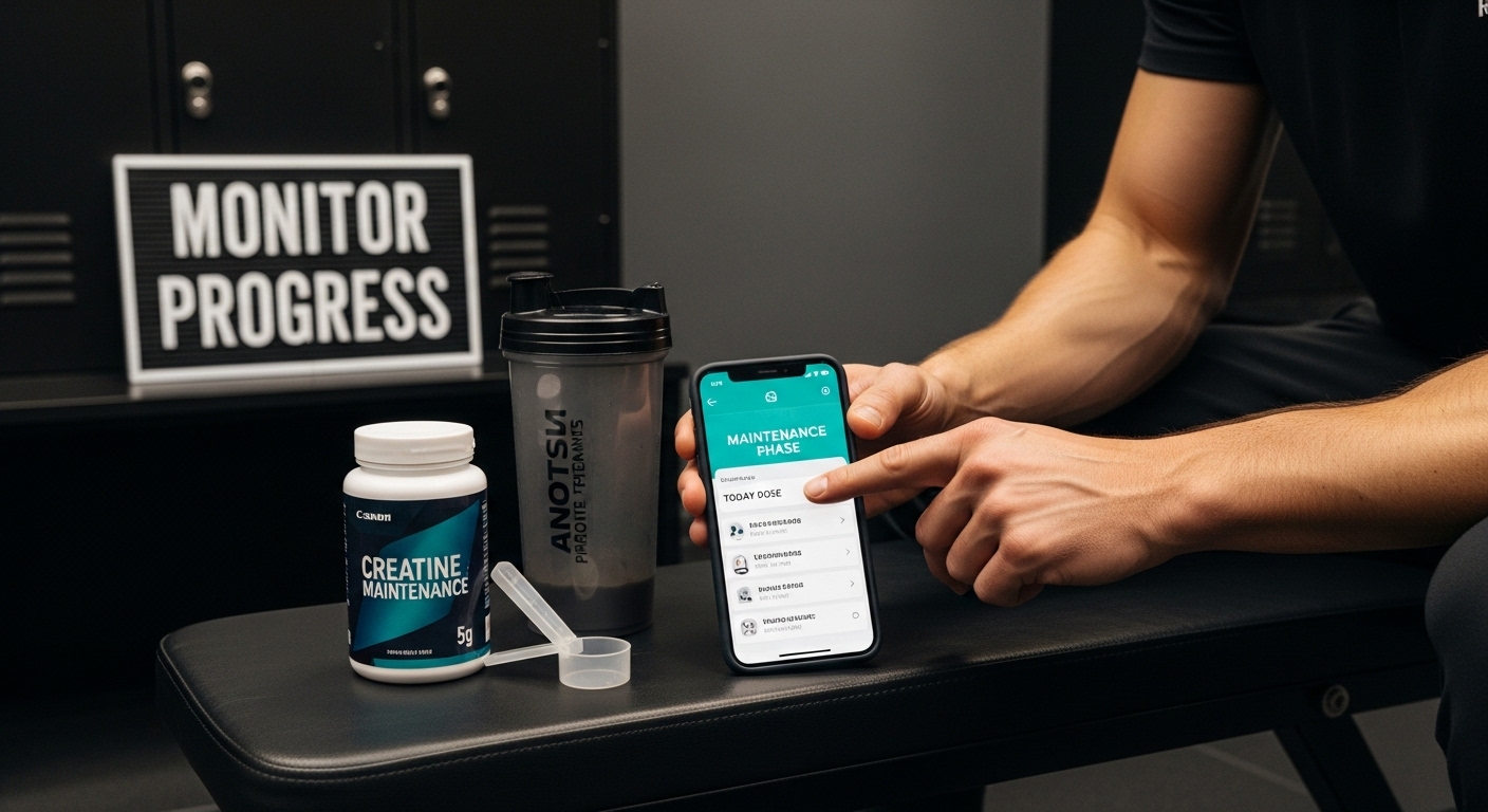 creatine cycling maintenance