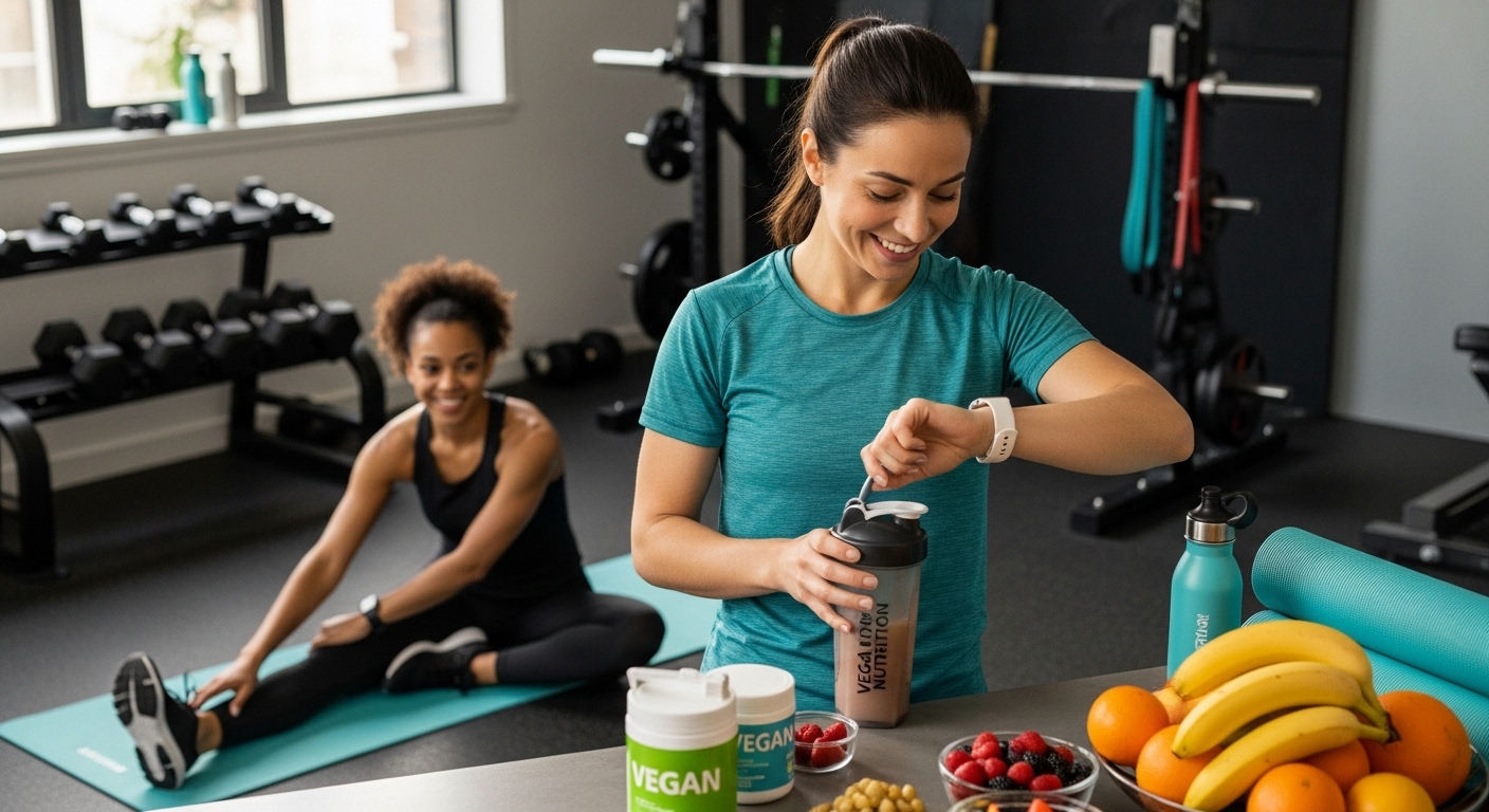 vegan protein gym recovery