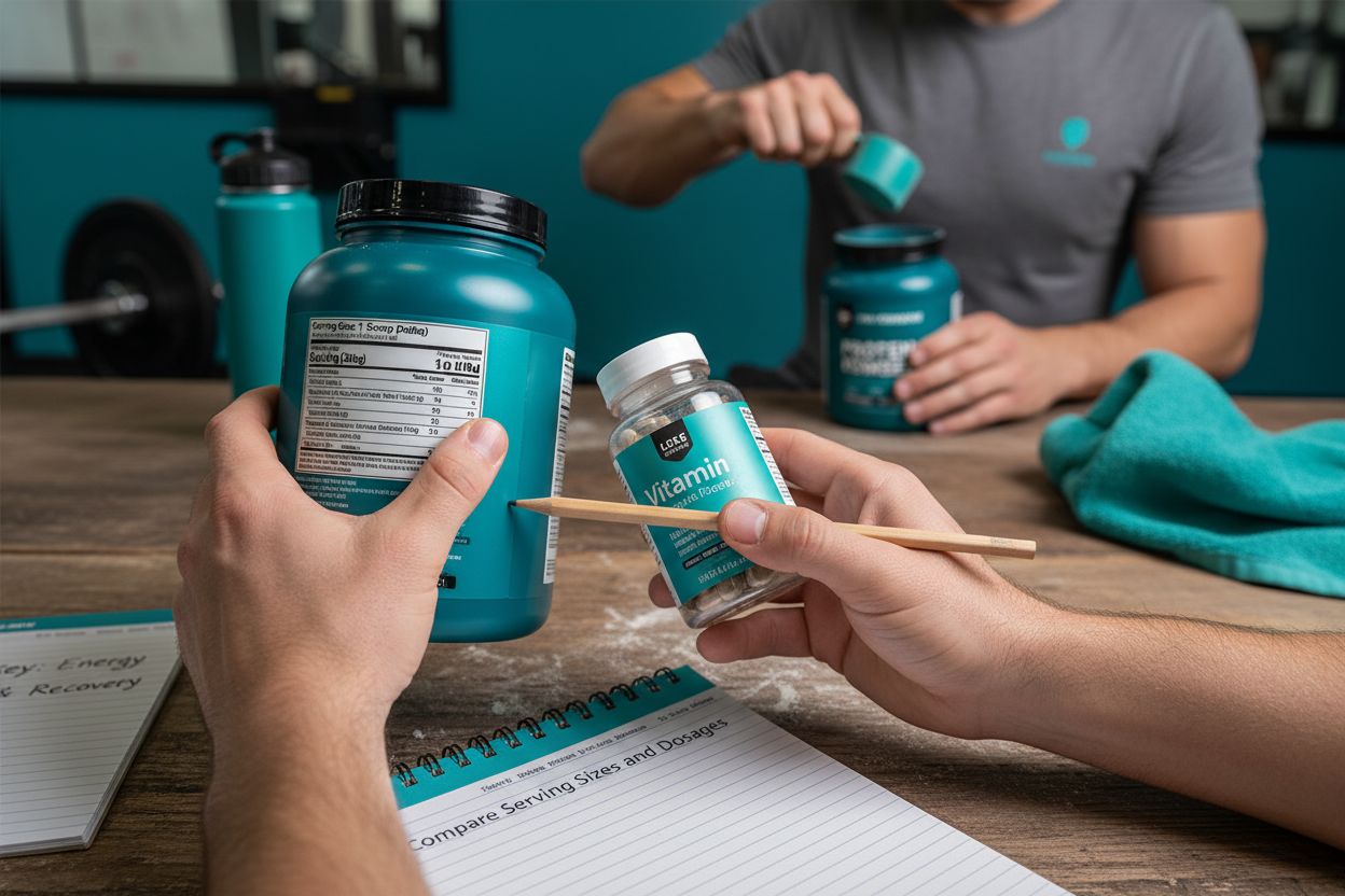 supplement dosage comparison