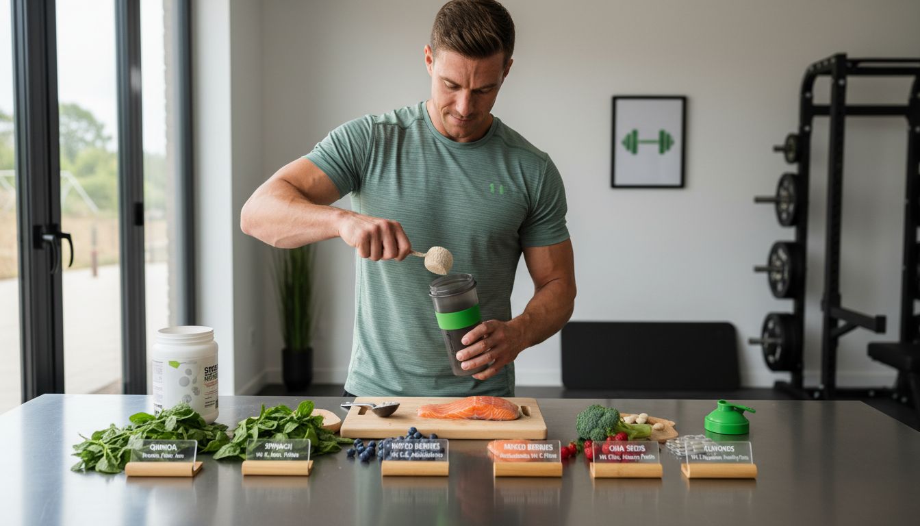 superfood meal preparation